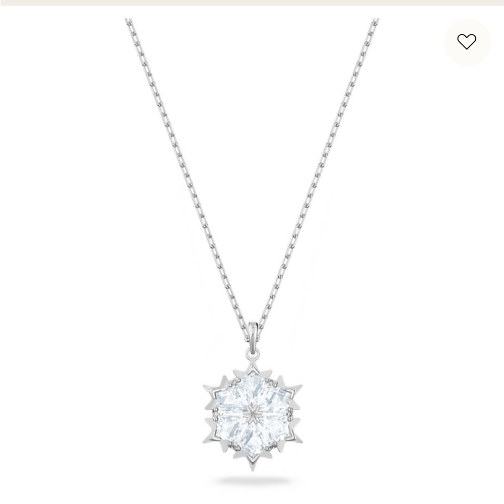 Swarovski Snowflake Pendant Necklace